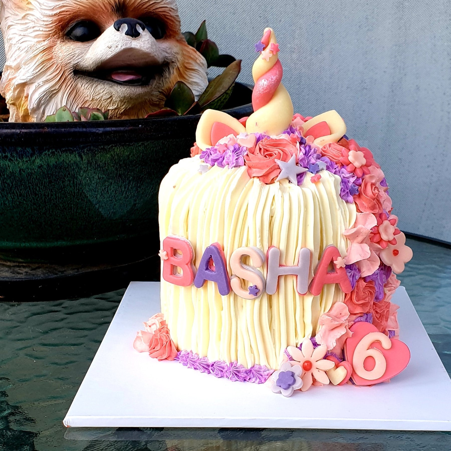 Unicorn Cake 2 Sizes Miss Drew s Bakery Dog Caf