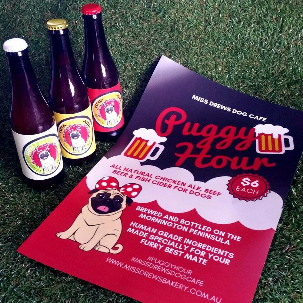 Miss Drew's Dog Ale, Beer & Cider Miss Drew’s Bakery & Dog Café